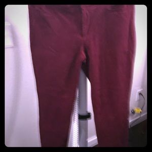 Banana Republic Sloan pant with tapestry design