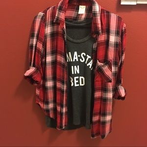 Faded glory flannel🌻