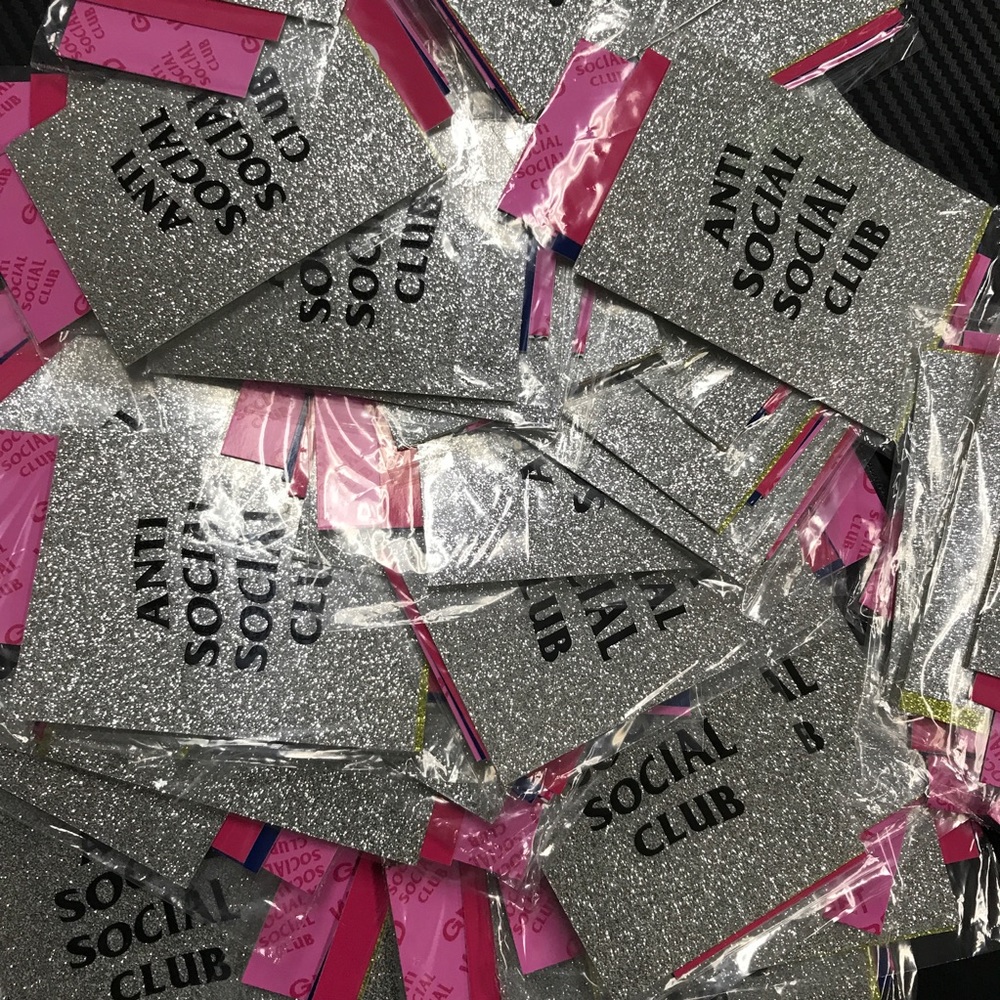 Anti Social Social Club Sticker one set