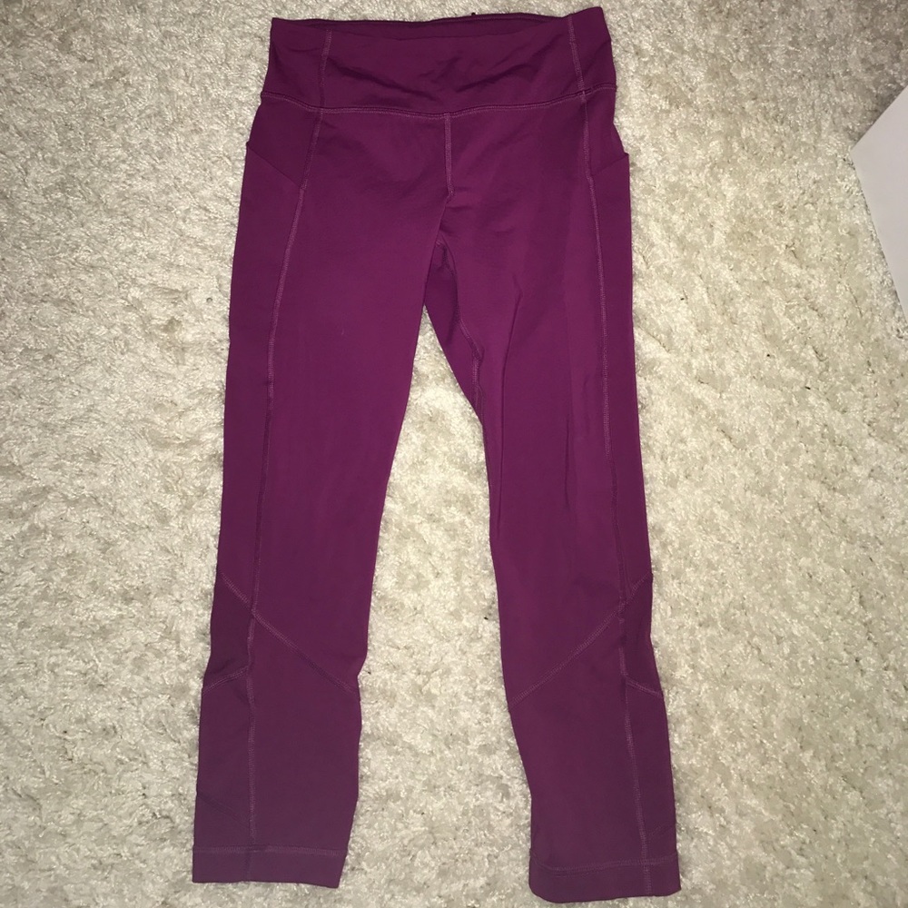Lululemon pace rival pink leggings