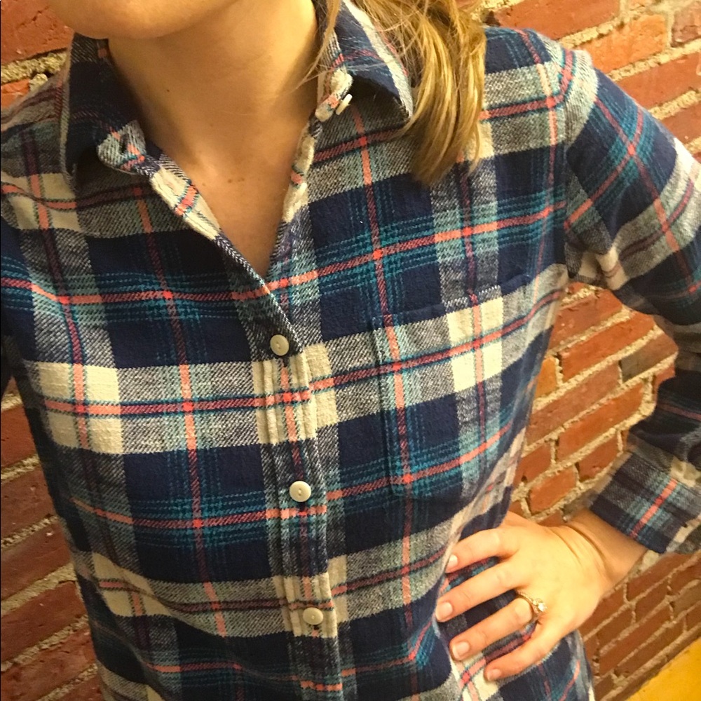 J.Crew plaid shirt