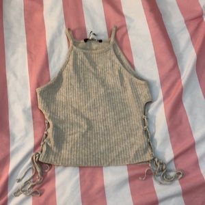 Forever 21 knit crop top.
