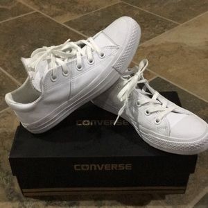 Women’s Converse All White Sneakers
