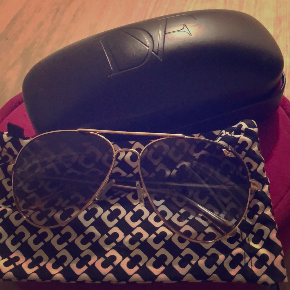 DVF aviators