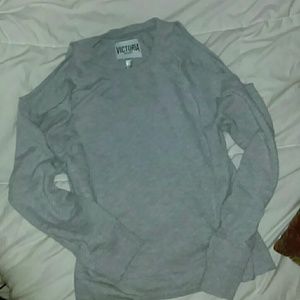 Victoria's secret long sleeve open shoulder
