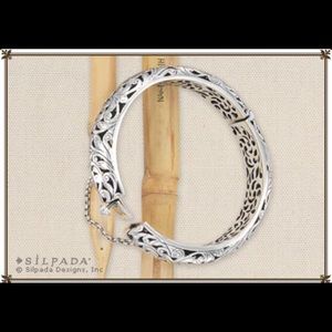Silpada B1829 Filigree Hinged Cuff