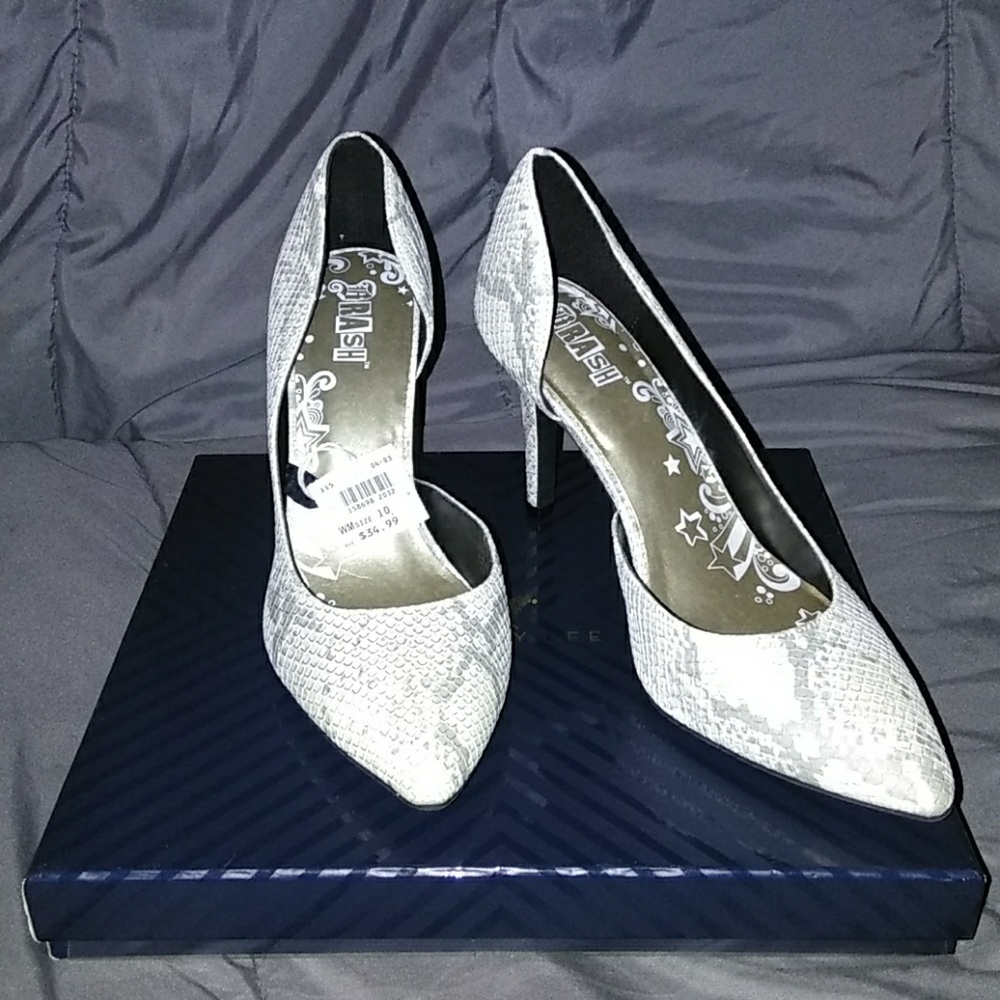 Snake Skin Heels
