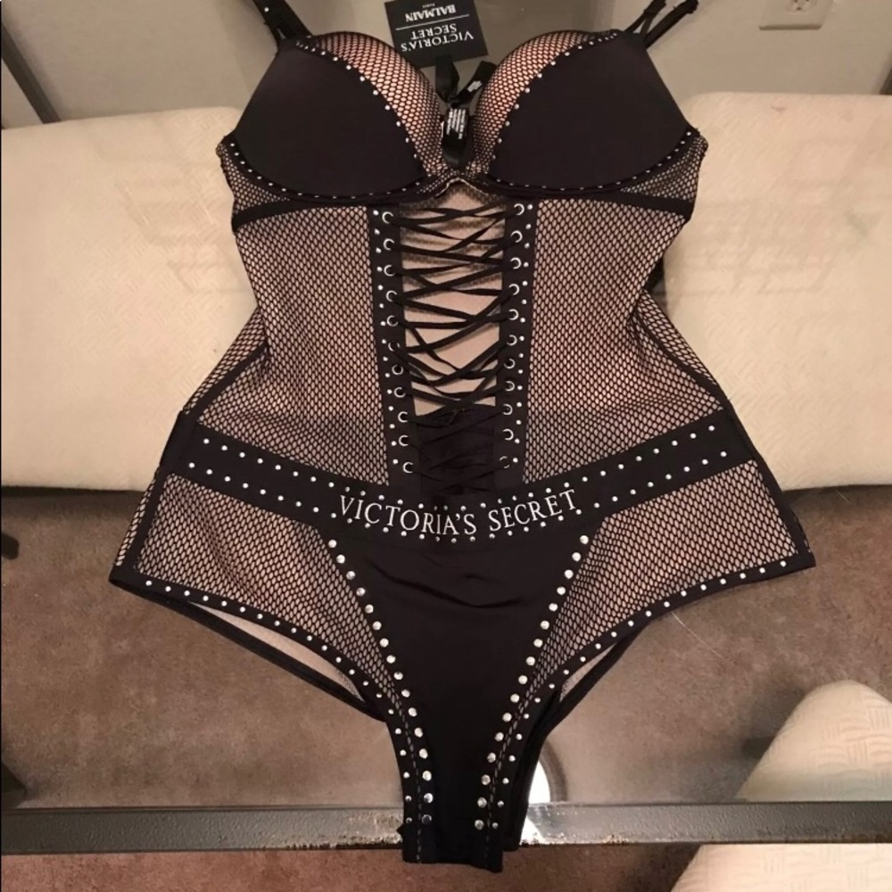 Victoria’s Secret Balmain runway one piece