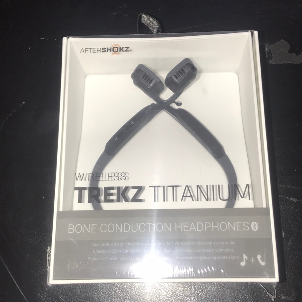 Aftershokz wireless headphones