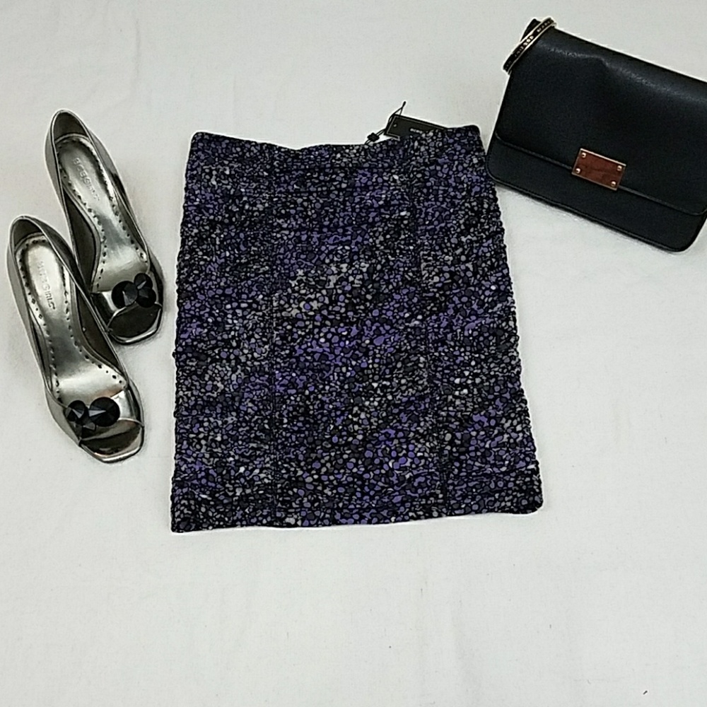 BCBG Max Azria Shirred Skirt.