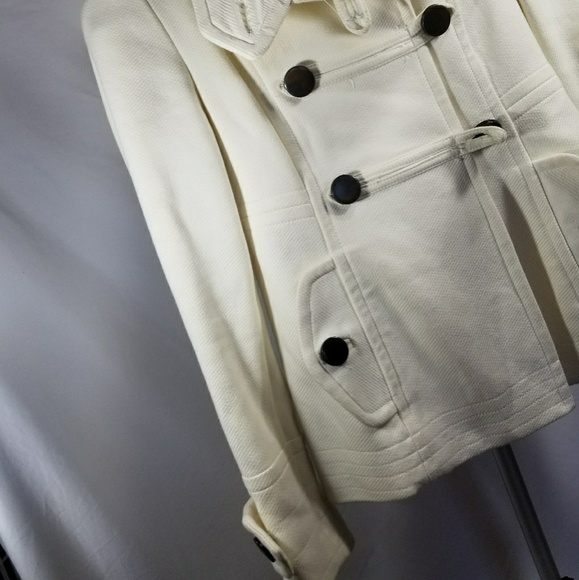 Ivory-Wool Coat- Mango - Picture 2 of 5