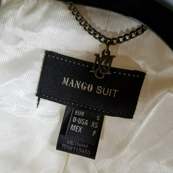 Ivory-Wool Coat- Mango - Picture 5 of 5