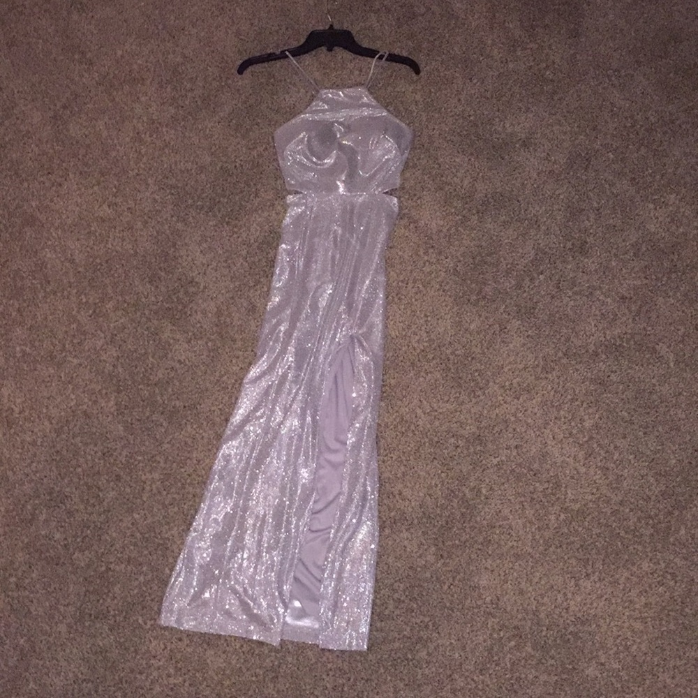 Glittered prom dress
