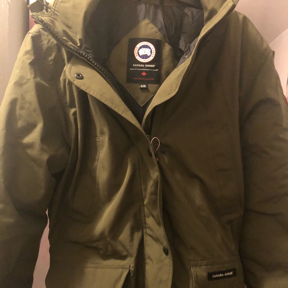 Canada goose fur parka