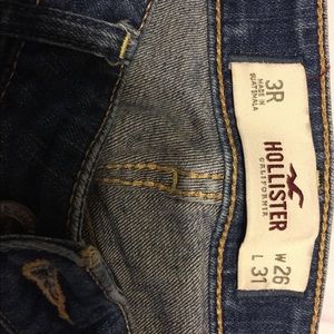 Hollister ripped jeans