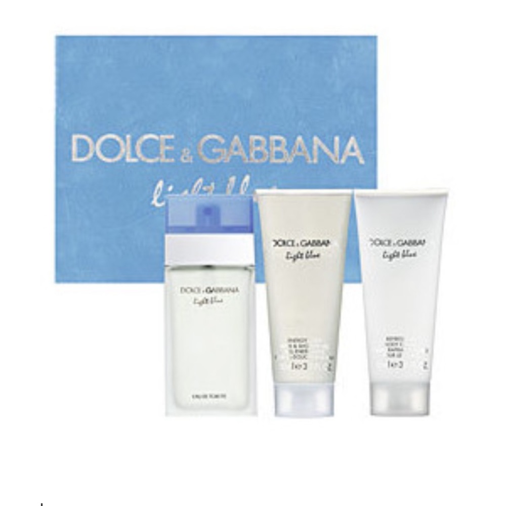 Dolce and Gabbana light blue travel edition