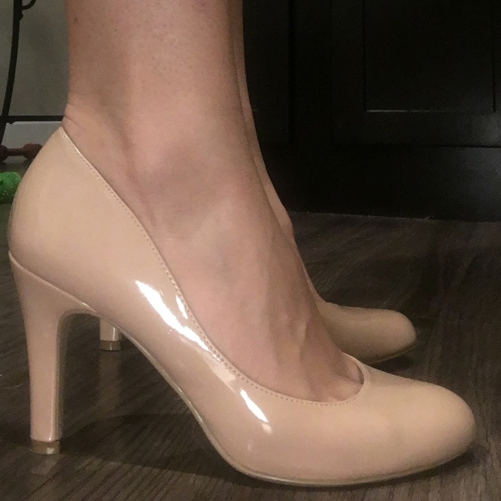 XXi Nude Work Pumps