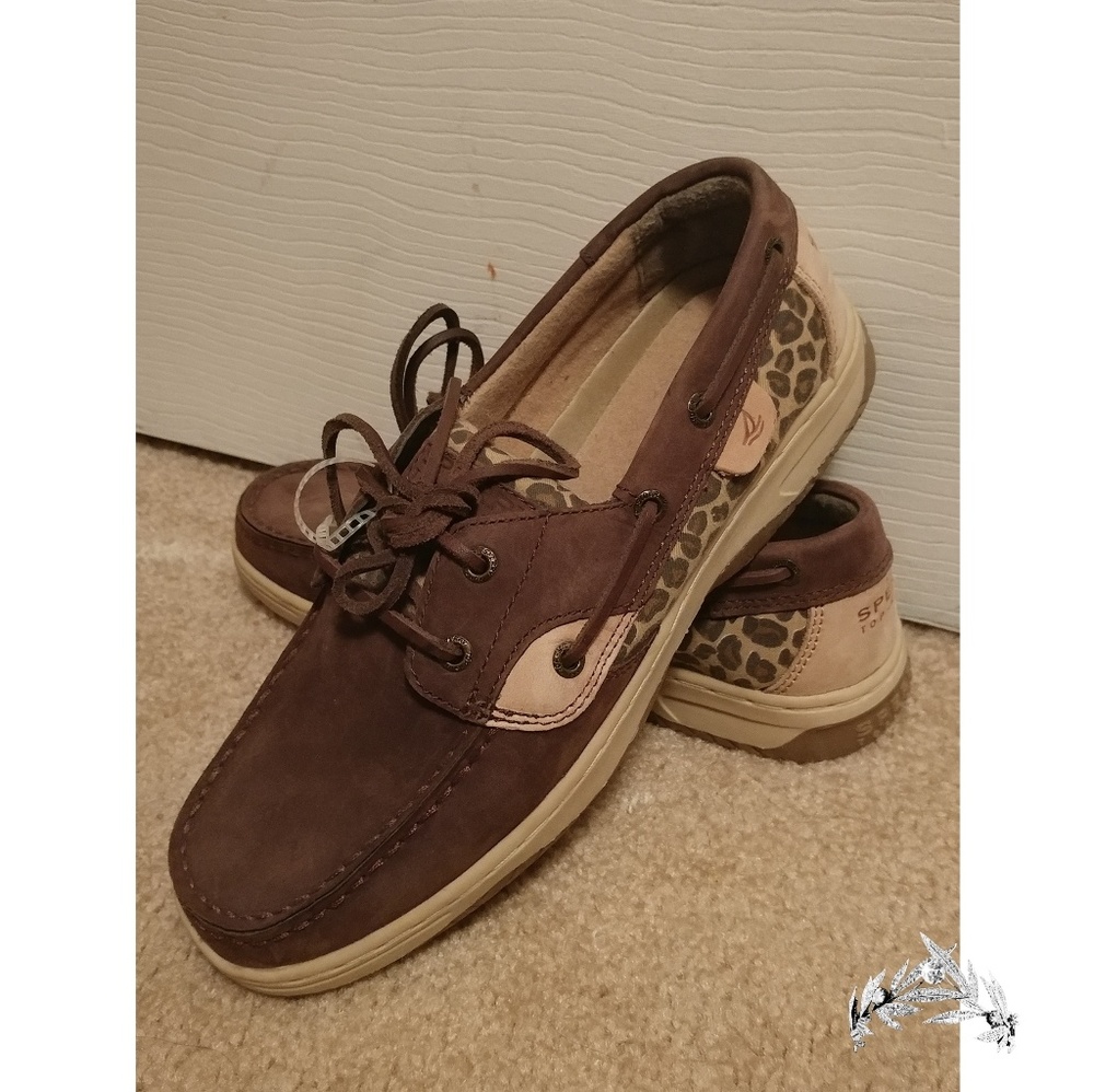 Sperry Cheetah Print Top-Sider Shoes