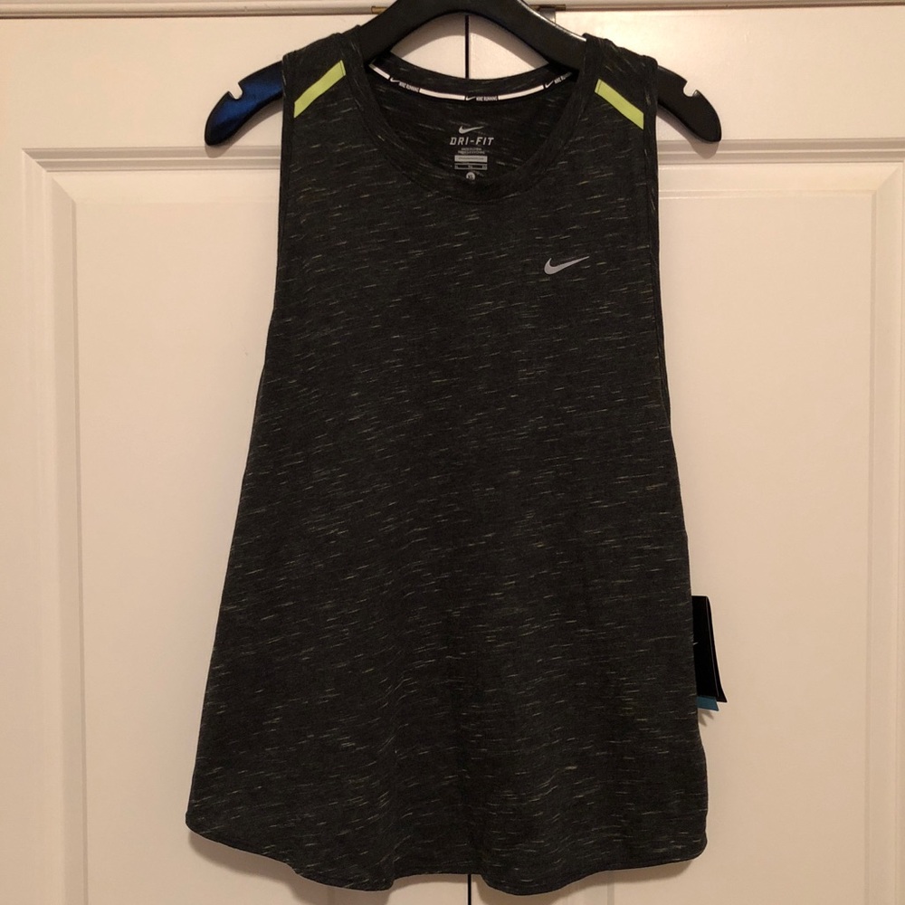 NWT Nike Dri-Fit Tank Top with Open Back Detail