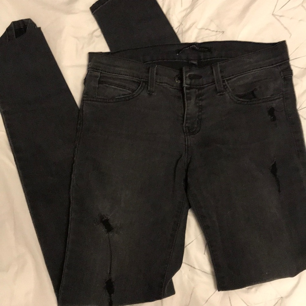 Dark gray flying monkey jeans