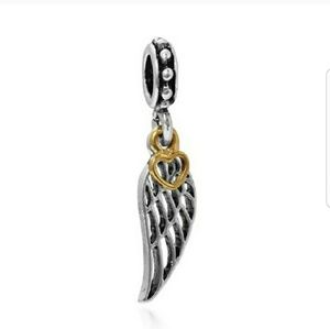 NEW Angel Wing Dangle Charm Bead for Pandora