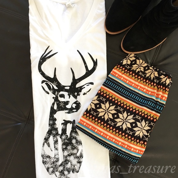 || Christmas Leggings! || One Size || - Picture 3 of 3