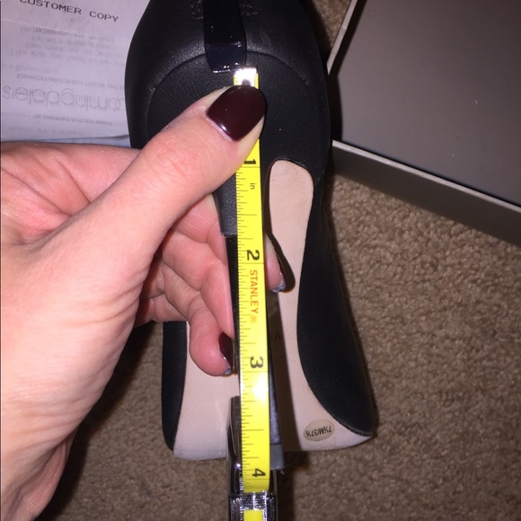 BCBG Maxazria black Jase Peep-toe zip up bootie - Picture 8 of 8