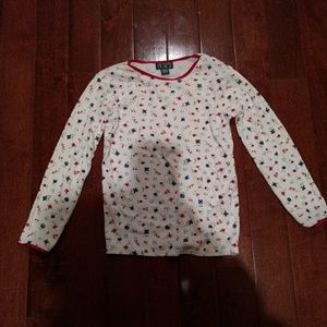 Kids Long sleeve floral shirt