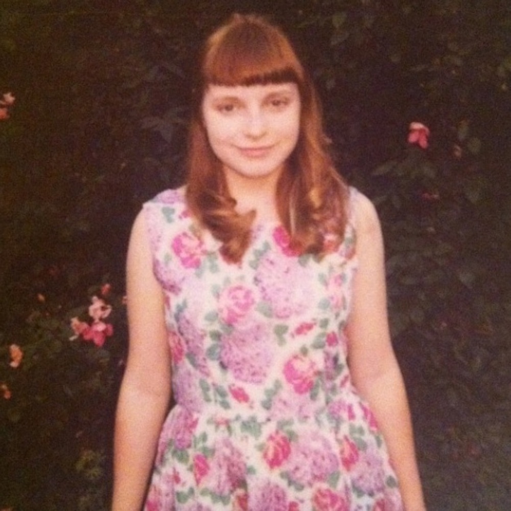 Feminine LaLa Land Cotton Dress - Floral