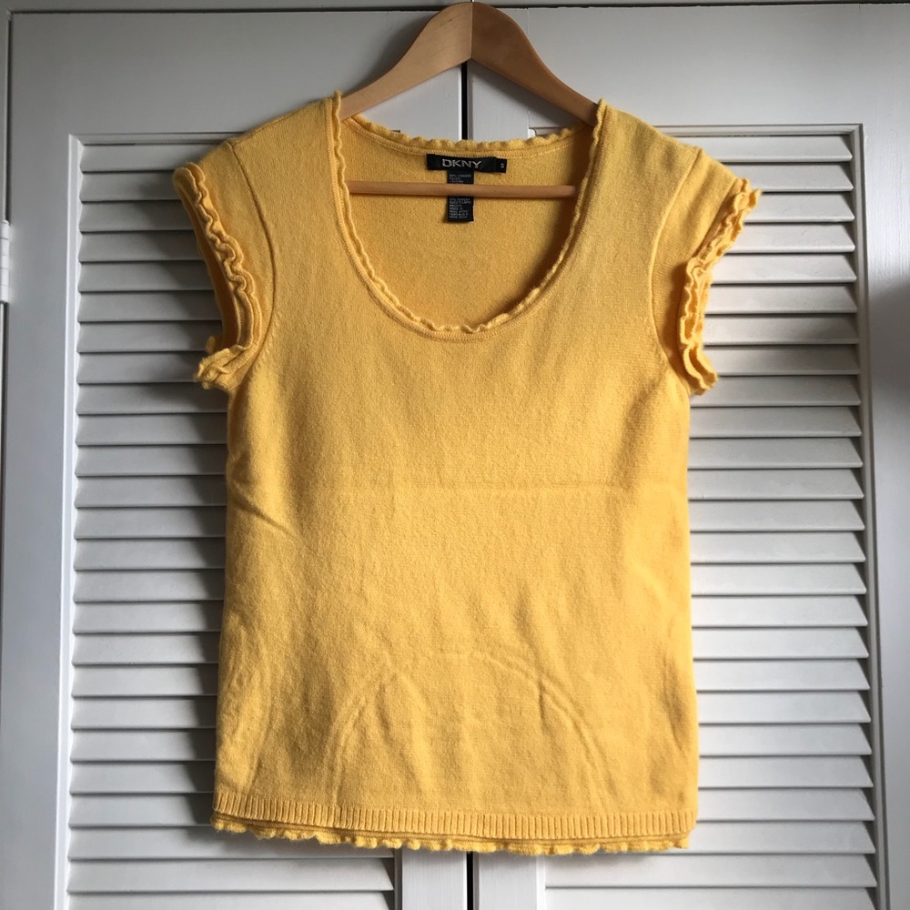 DKNY salad sleeve sweater