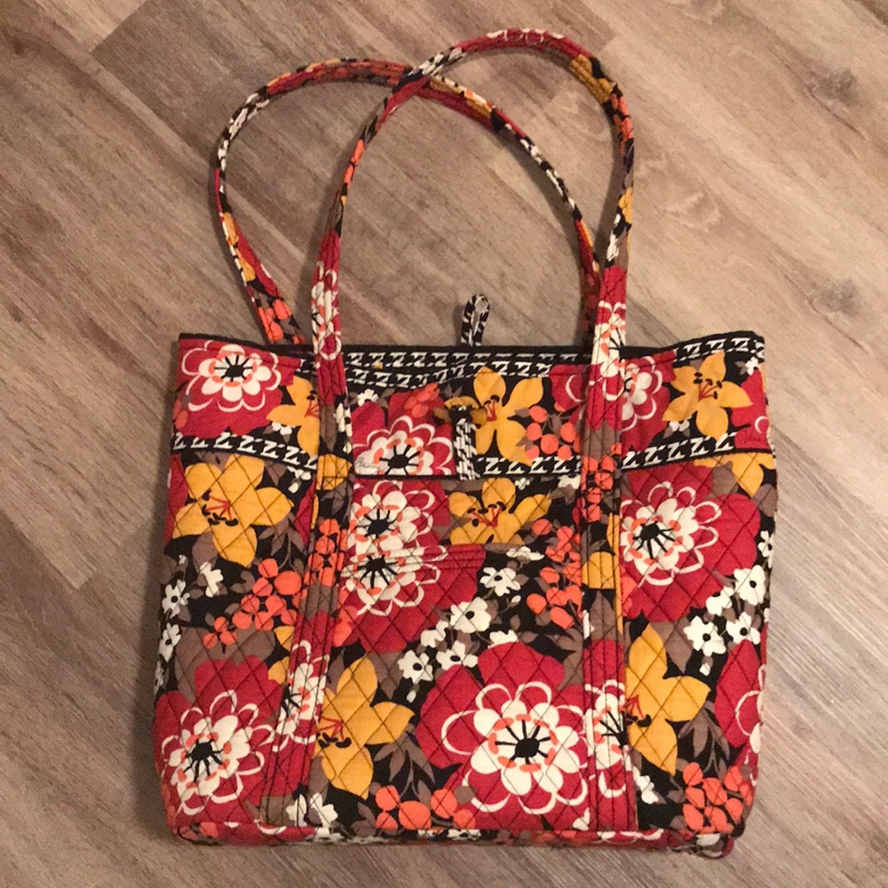Vera Bradley Iconic Vera Large Tote - Bittersweet