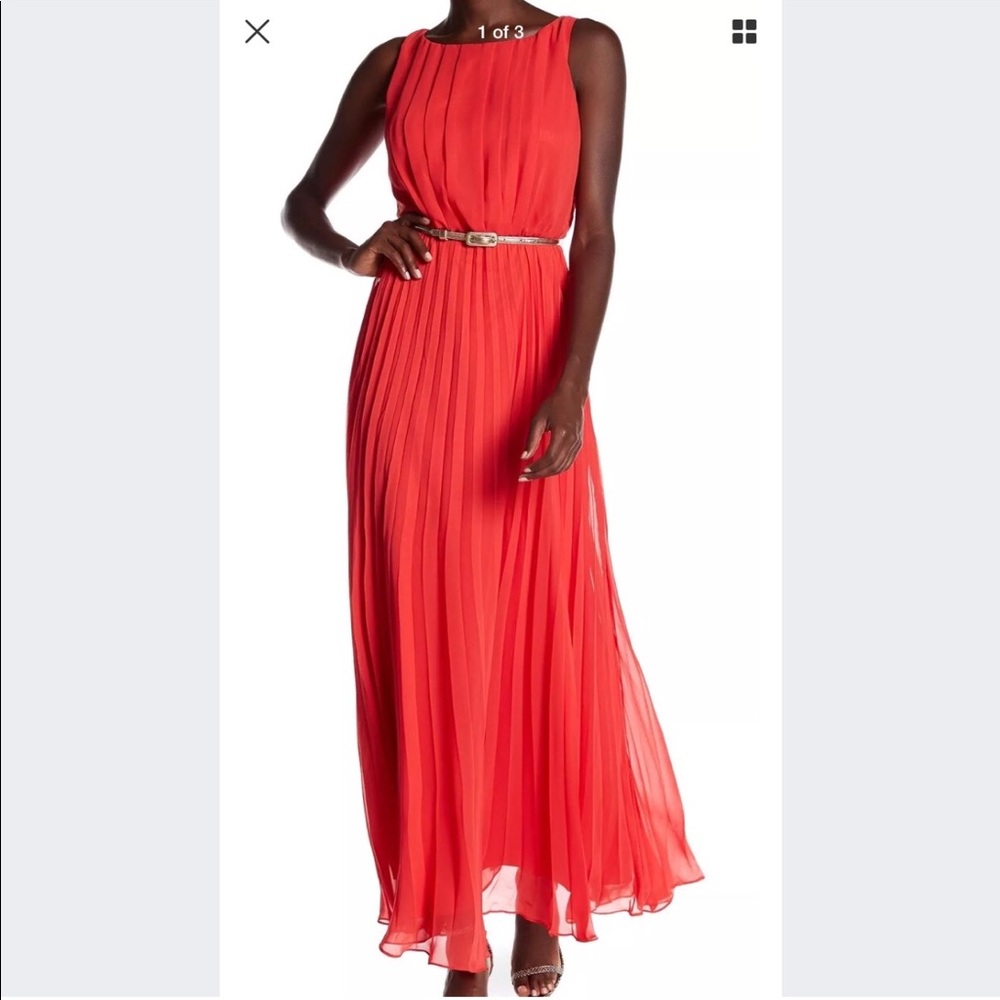 Eliza J Orange Dress
