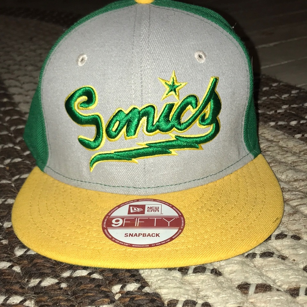 Seattle Sonics new era SnapBack