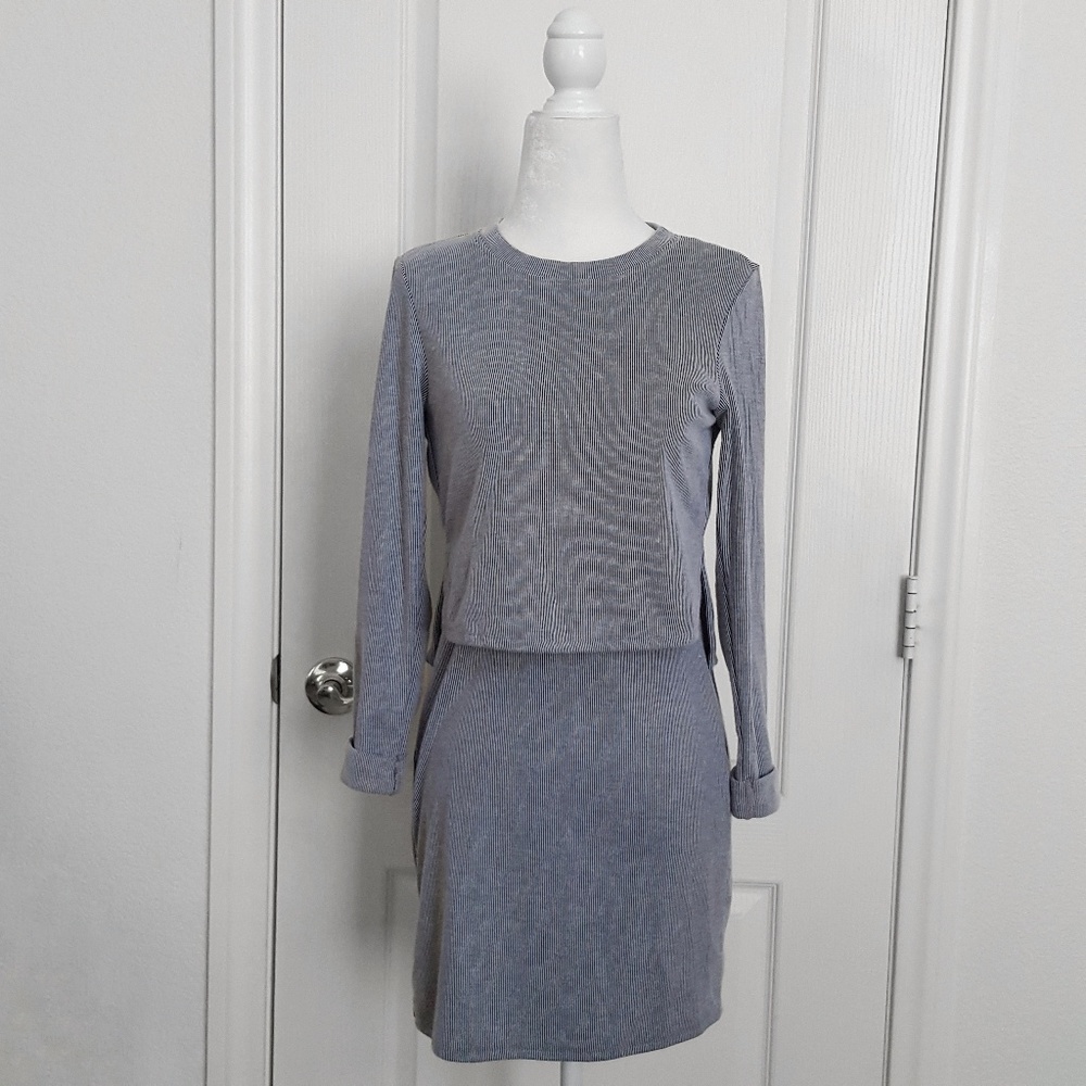 Topshop Striped Dress