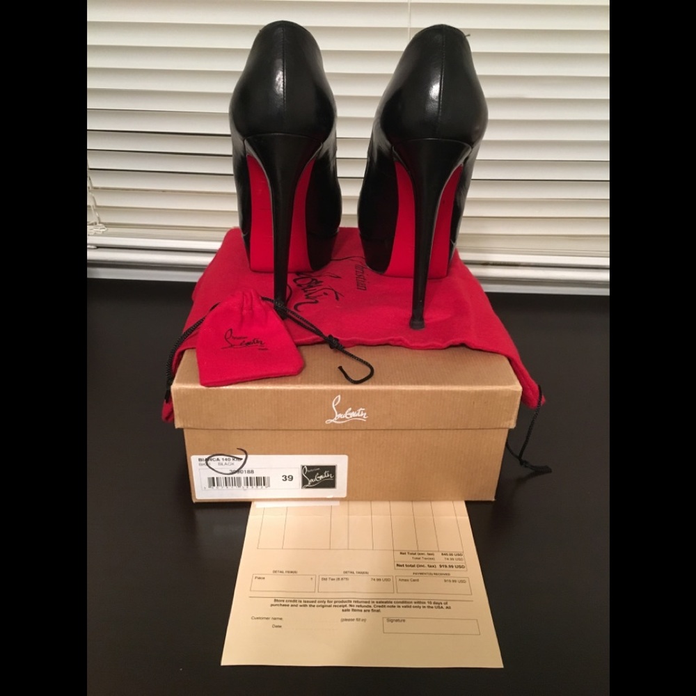 ❌❌SOLD❌❌Christian Louboutin Bianca 140MM