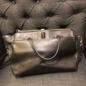 Furla piper lux saffiano medium satchel
