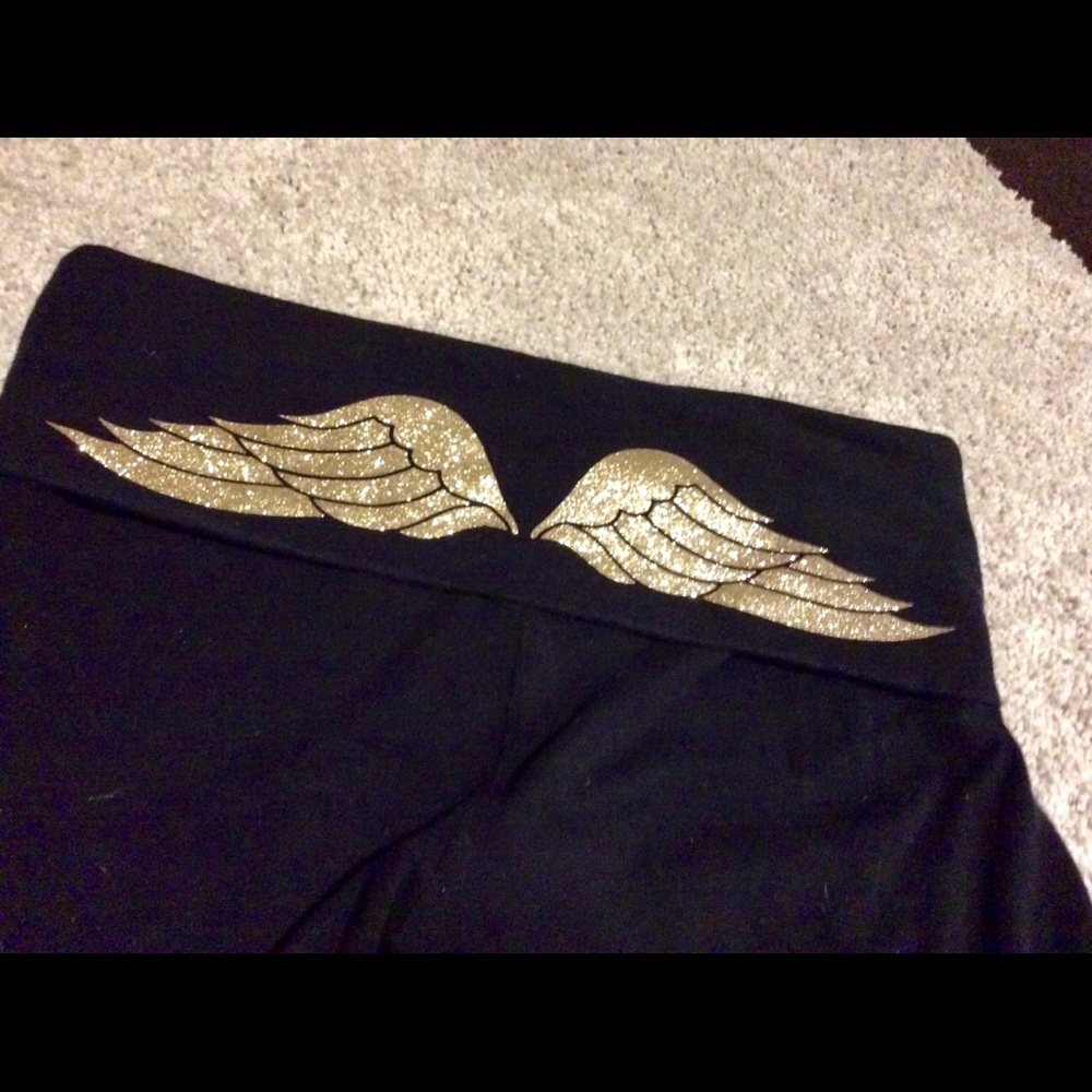Angle wings Victoria secret yoga pants