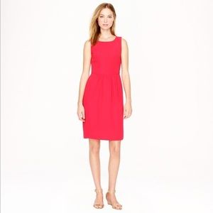 J Crew sleeveless pink Camille dress