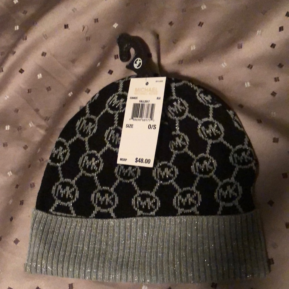 Sparkly Michael Kors winter hat