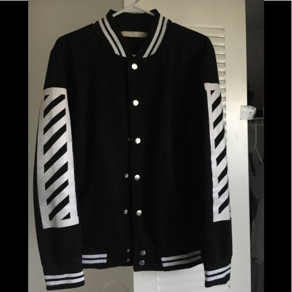 Off White Varsity Jacket
