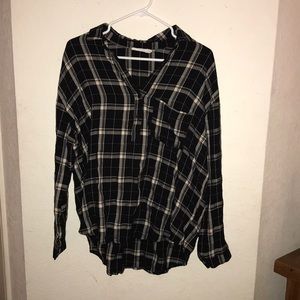 Black & white flannel