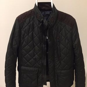 Zara Man Quilted Military Jacket