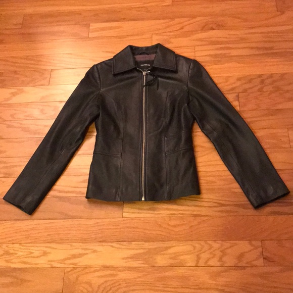 Express Jackets & Blazers - Express 100% Genuine Leather Jacket