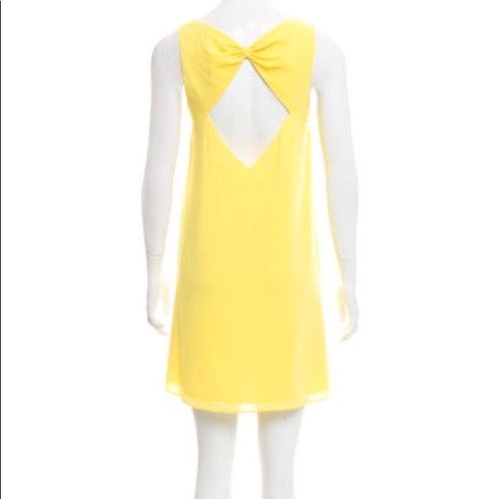 Alice +Olívia yellow dress