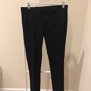 Topman Slim Navy Trousers