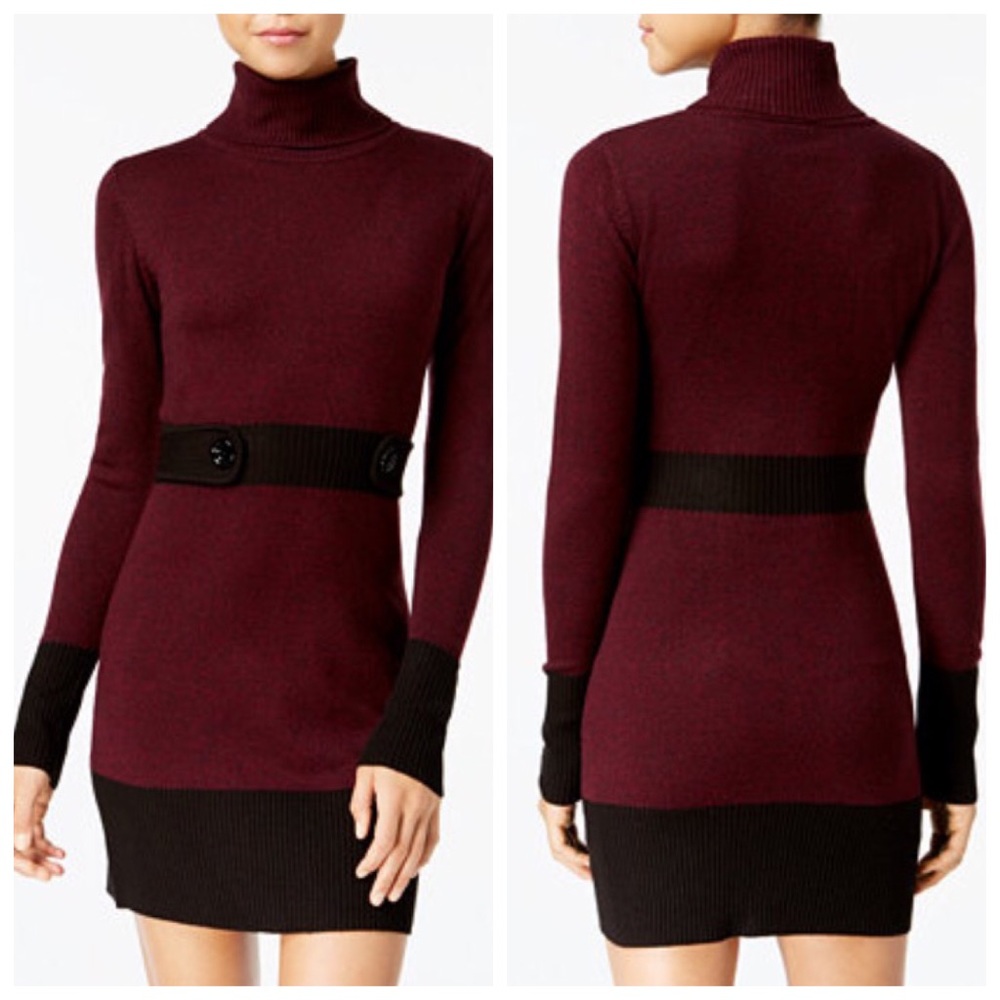 Turtleneck dress