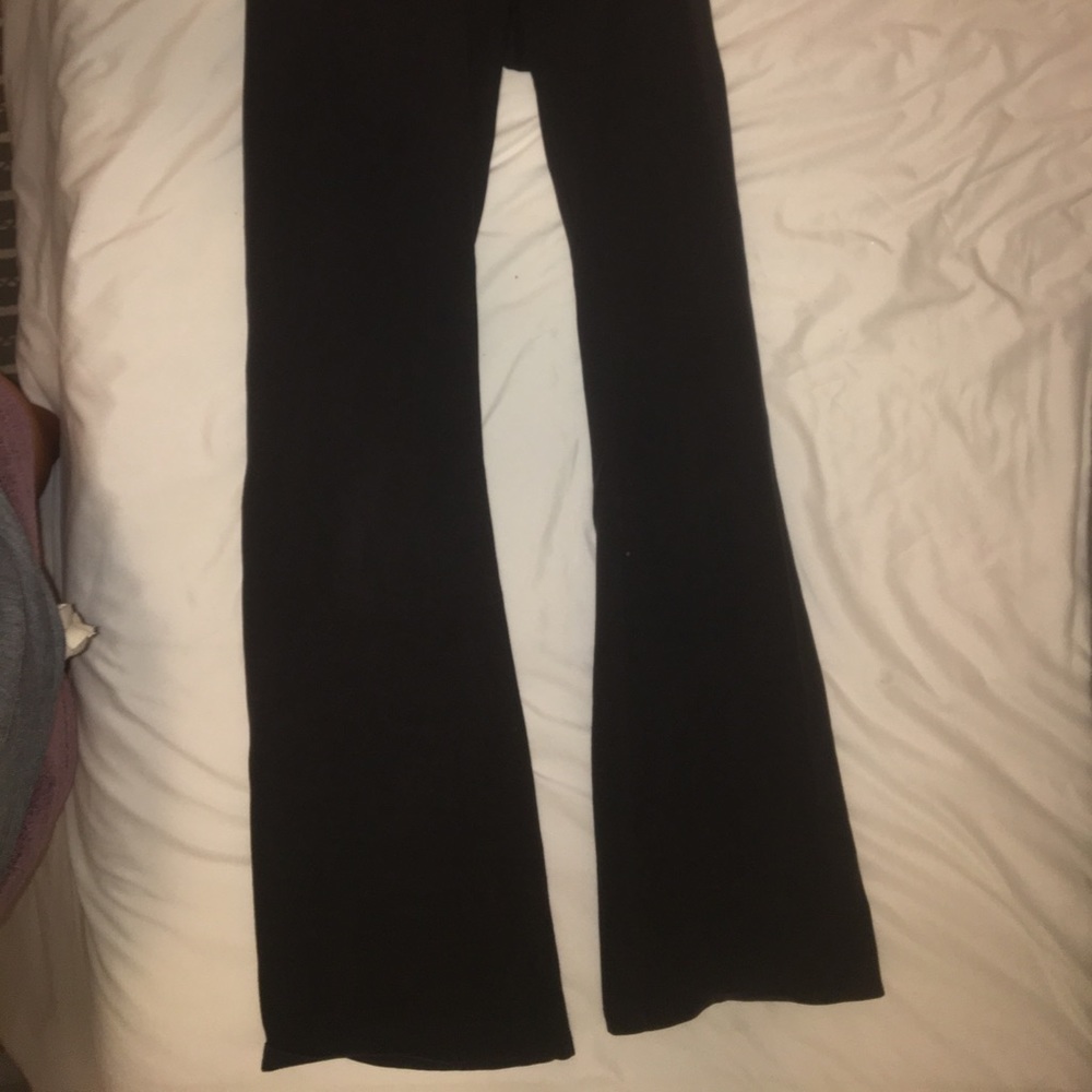 Pop of Metallic Yoga Pants