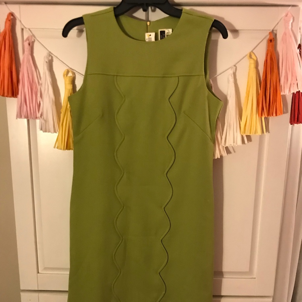 Precious green sheath dress