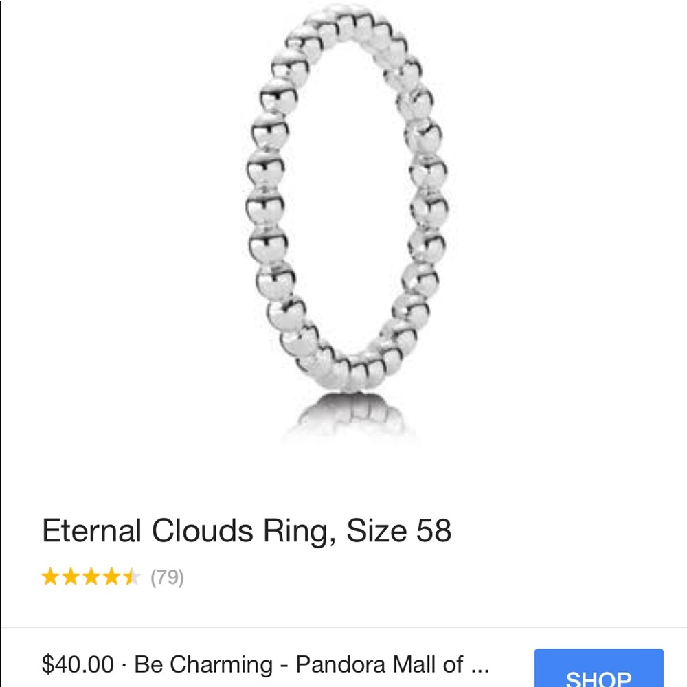Pandora Eternal Clouds Ring