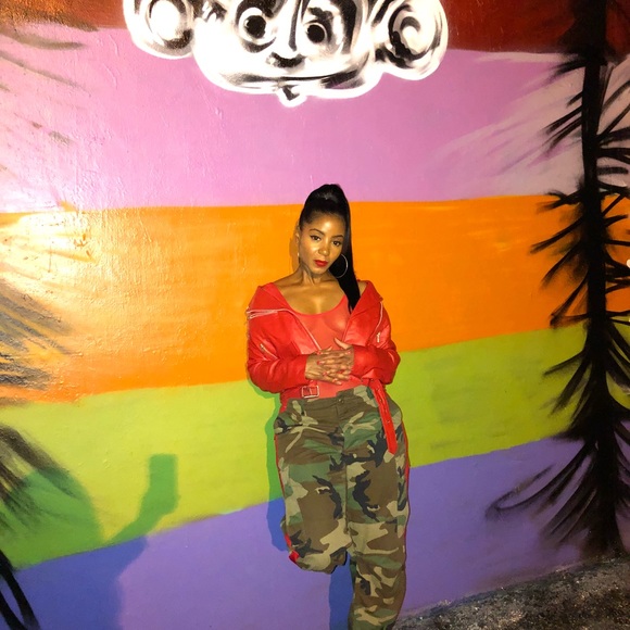 🌶🌶Chilli Pepper Red Leather Jacket🌶🌶🌶 - Picture 2 of 8